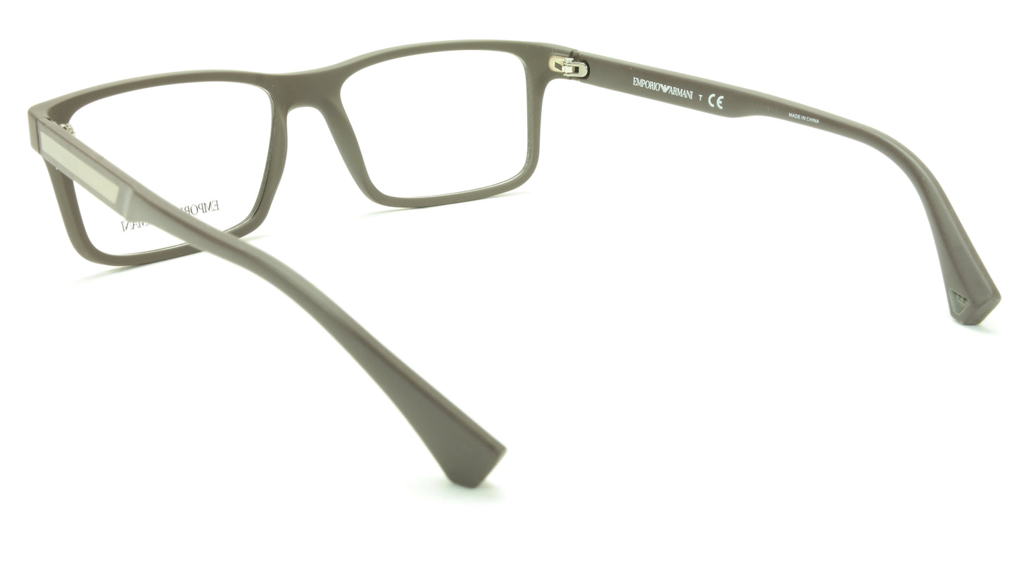 Emporio Armani EA3038 5064 Eyeglasses Frame Acetate Grey - Frame Bay