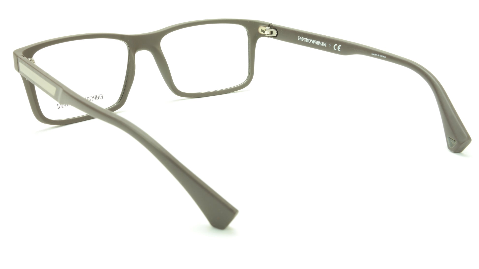 Emporio Armani EA3038 5064 Eyeglasses Frame Acetate Grey - Frame Bay