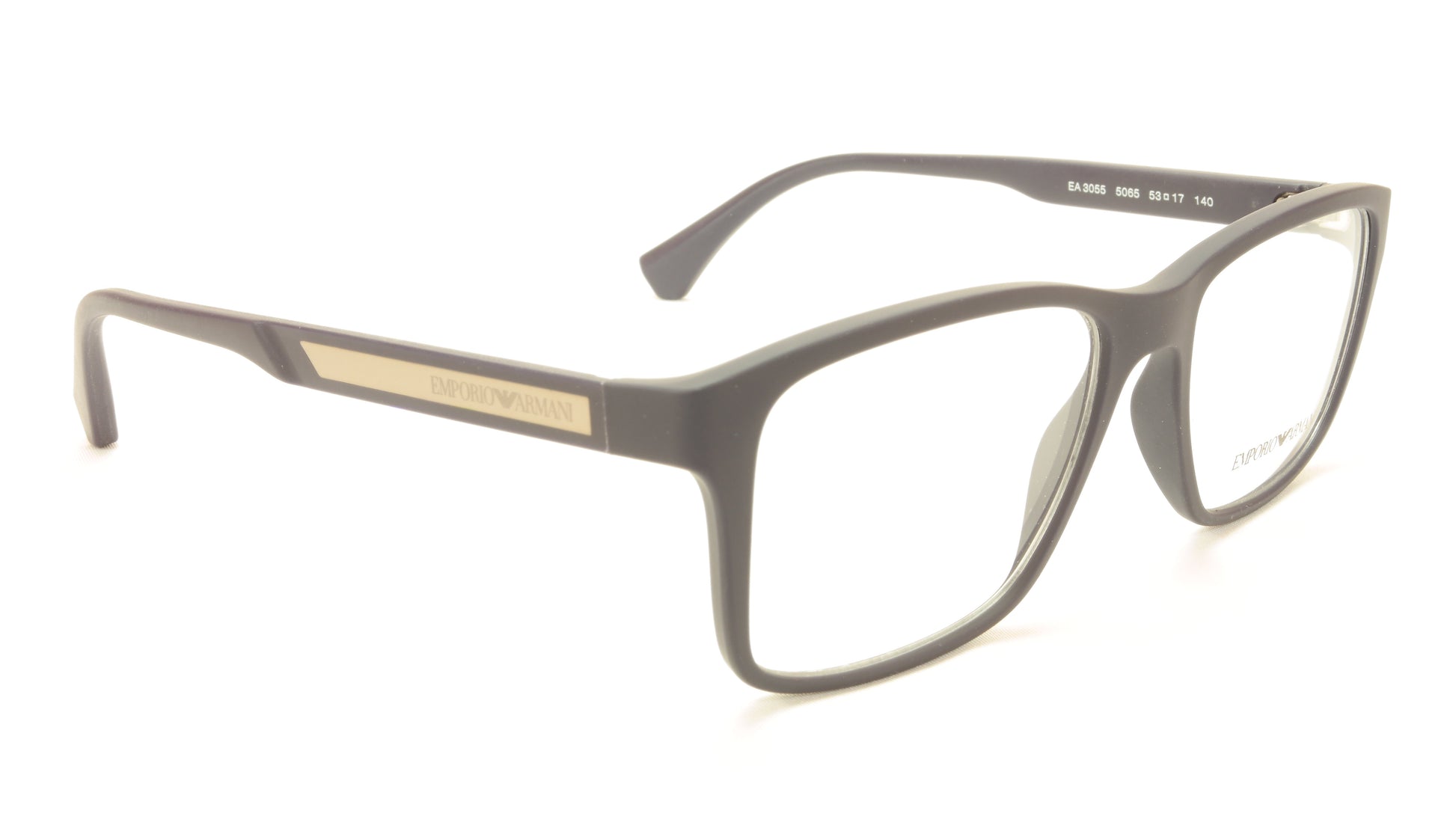 Emporio Armani EA3055 5065 Eyeglasses Frame Acetate Grey Blue - Frame Bay