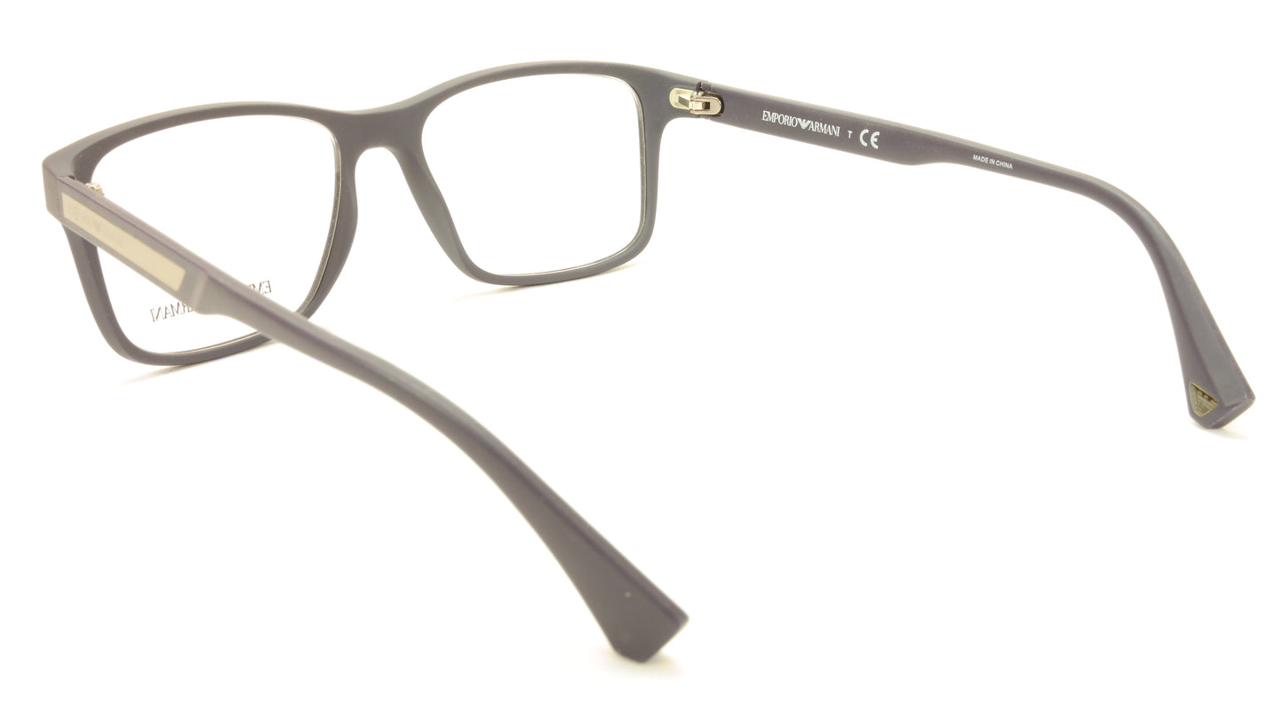 Emporio Armani EA3055 5065 Eyeglasses Frame Acetate Grey Blue - Frame Bay