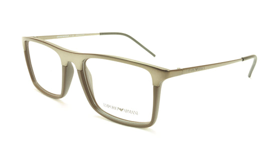 Emporio Armani EA1058 3169 Eyeglasses Frame Acetate Metal Matte Gunmetal - Frame Bay