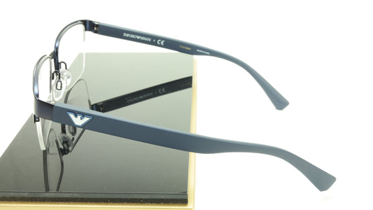 Emporio Armani EA1055 3163 Eyeglasses Frame Acetate Metal Blue - Frame Bay