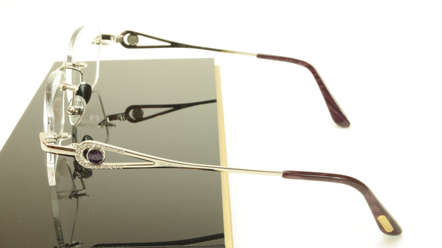 Paul Vosheront PV360 C2 Gold plated Eyeglasses Frame Italy 54-18-135 - Frame Bay
