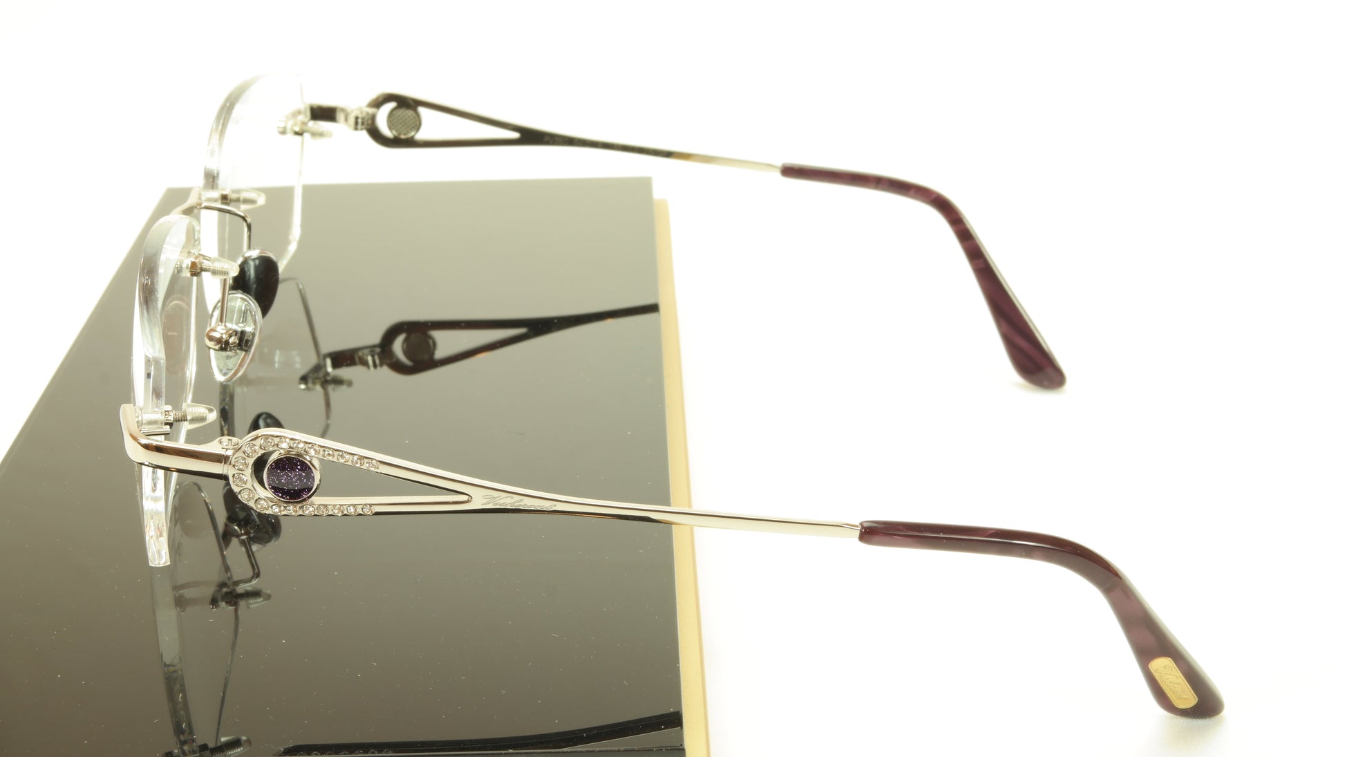 Paul Vosheront PV360 C2 Gold plated Eyeglasses Frame Italy 54-18-135 - Frame Bay