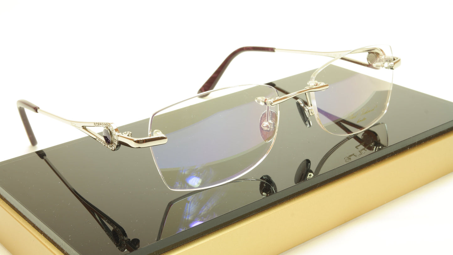 Paul Vosheront PV360 C2 Gold plated Eyeglasses Frame Italy 54-18-135 - Frame Bay