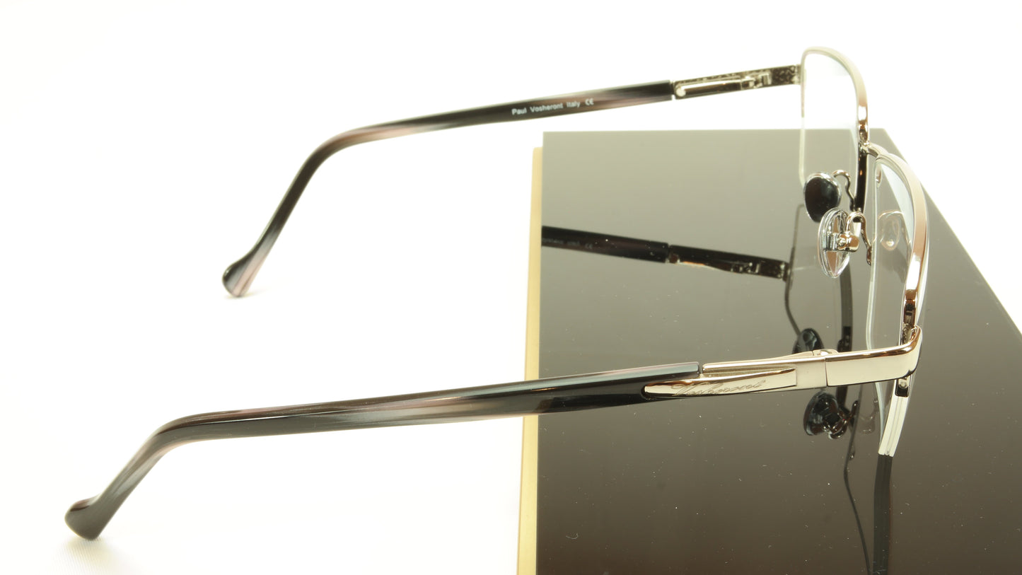 Paul Vosheront PV366 C2 23KT Gold Plated Eyeglasses Frame Italy Made - Frame Bay