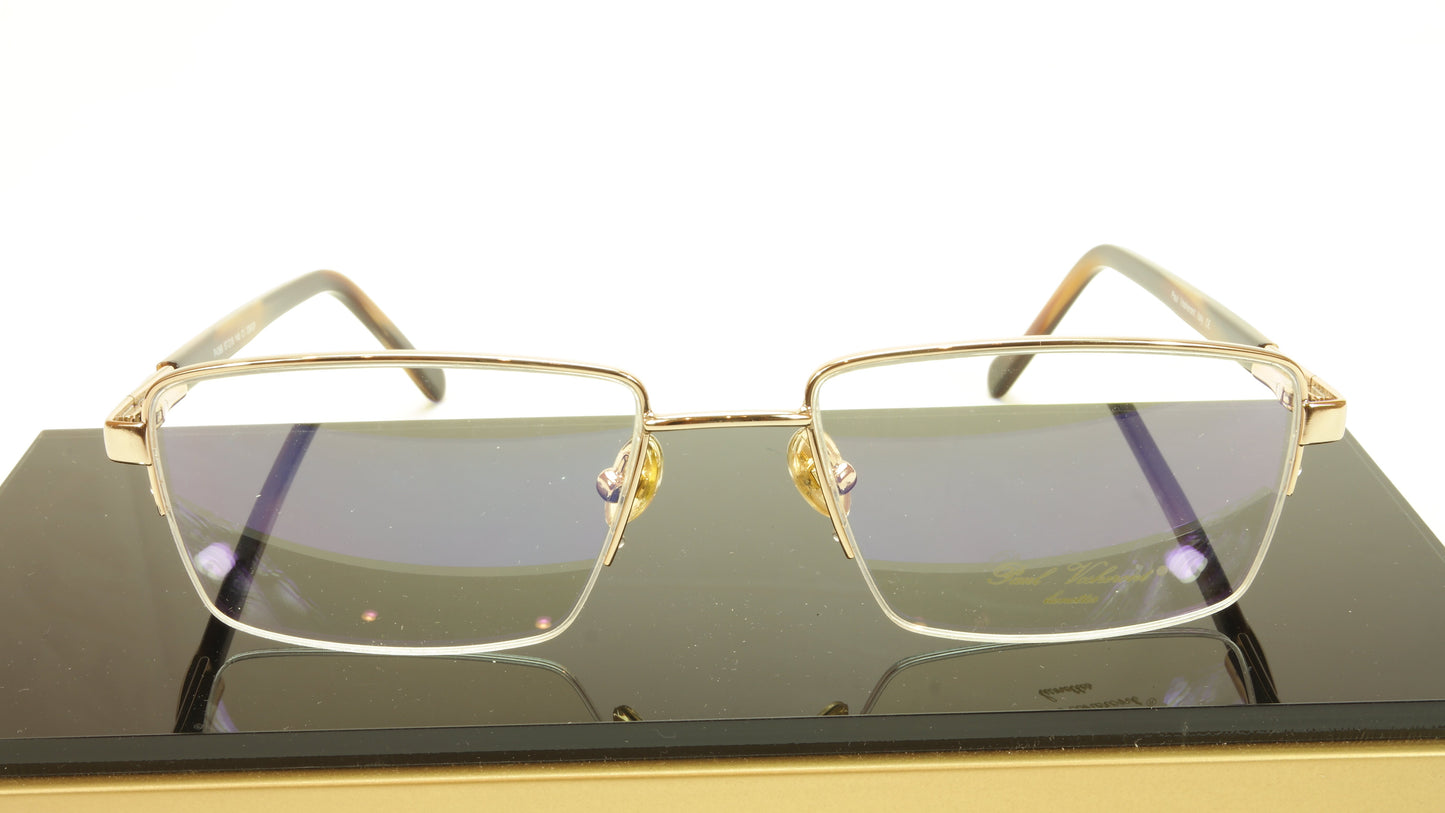 Paul Vosheront PV366 C1 23KT Gold Plated Eyeglasses Frame Italy Made - Frame Bay