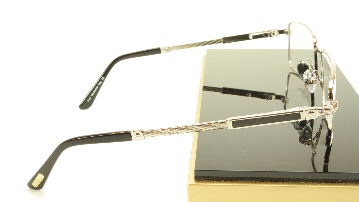 Paul Vosheront PV368 C2 23KT Gold Plated Eyeglasses Frame Italy Made - Frame Bay