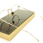 Paul Vosheront PV369 C1 Gold Plated Eyeglasses Frame Italy 49-21-145 - Frame Bay