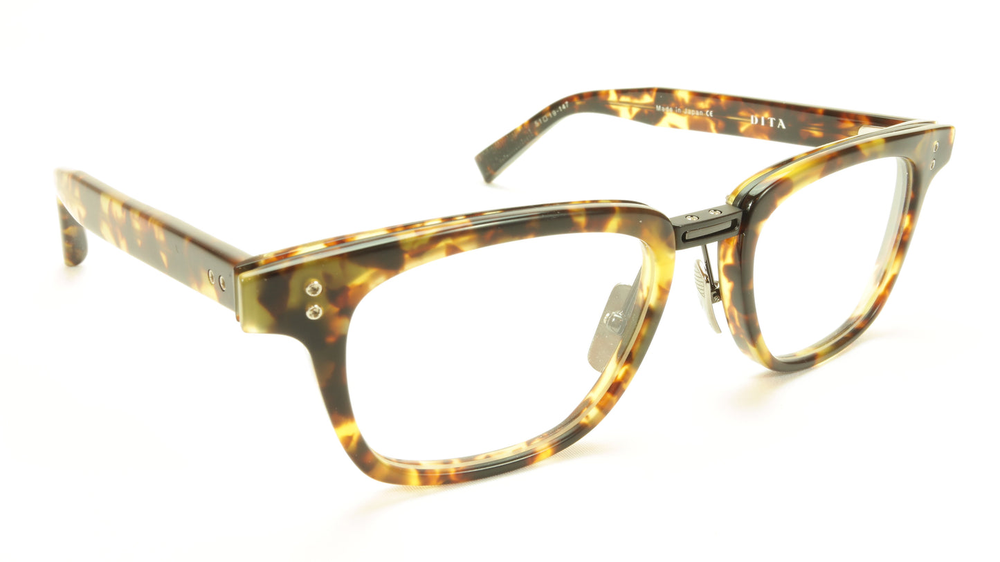 Dita Atlas Eyeglasses Frame DRX-2063-B-TKT-BLK-51 Tortoise Japan Made 51-19-147 - Frame Bay