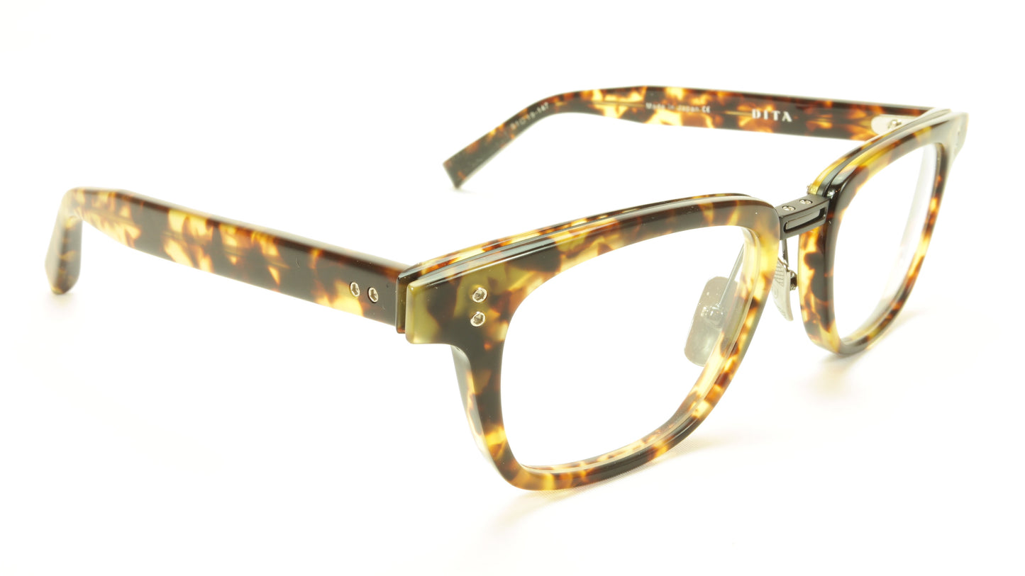 Dita Atlas Eyeglasses Frame DRX-2063-B-TKT-BLK-51 Tortoise Japan Made 51-19-147 - Frame Bay