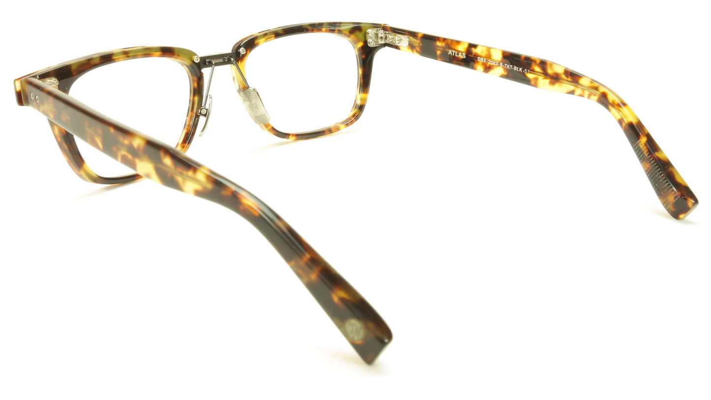 Dita Atlas Eyeglasses Frame DRX-2063-B-TKT-BLK-51 Tortoise Japan Made 51-19-147 - Frame Bay