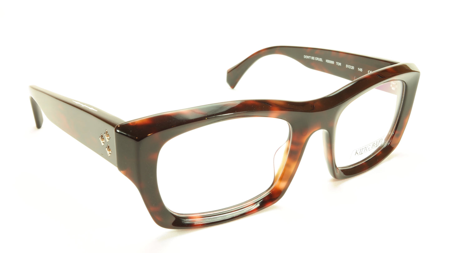 KING BABY Eyeglasses Frame KB5999 TOR Brown Tortoise Japan 51-20-145 - Frame Bay