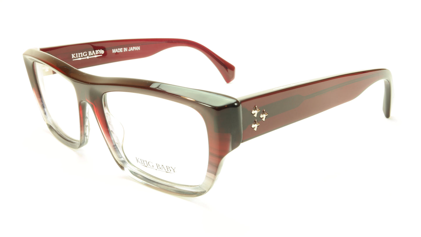 KING BABY Eyeglasses Frame GET IT ON KB5997 BUR Burgundy Japan 53-18-150 - Frame Bay