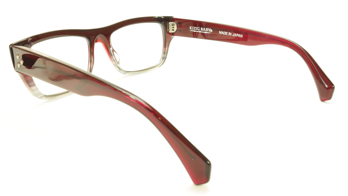 KING BABY Eyeglasses Frame GET IT ON KB5997 BUR Burgundy Japan 53-18-150 - Frame Bay