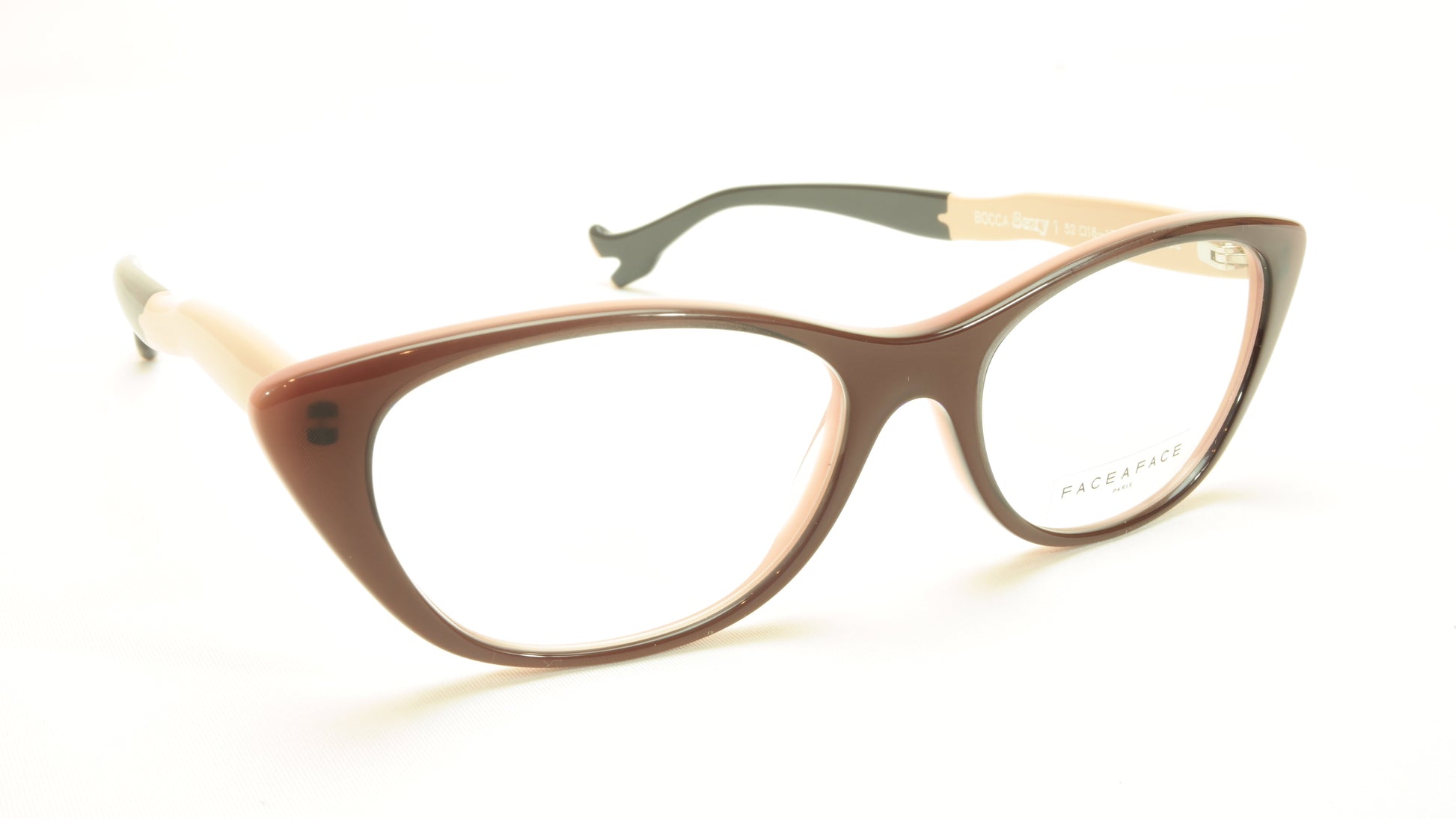 Face A Face Bocca Sexy 1 Col 2032 Dark Mauve Pink Eyeglasses Frame - Frame Bay