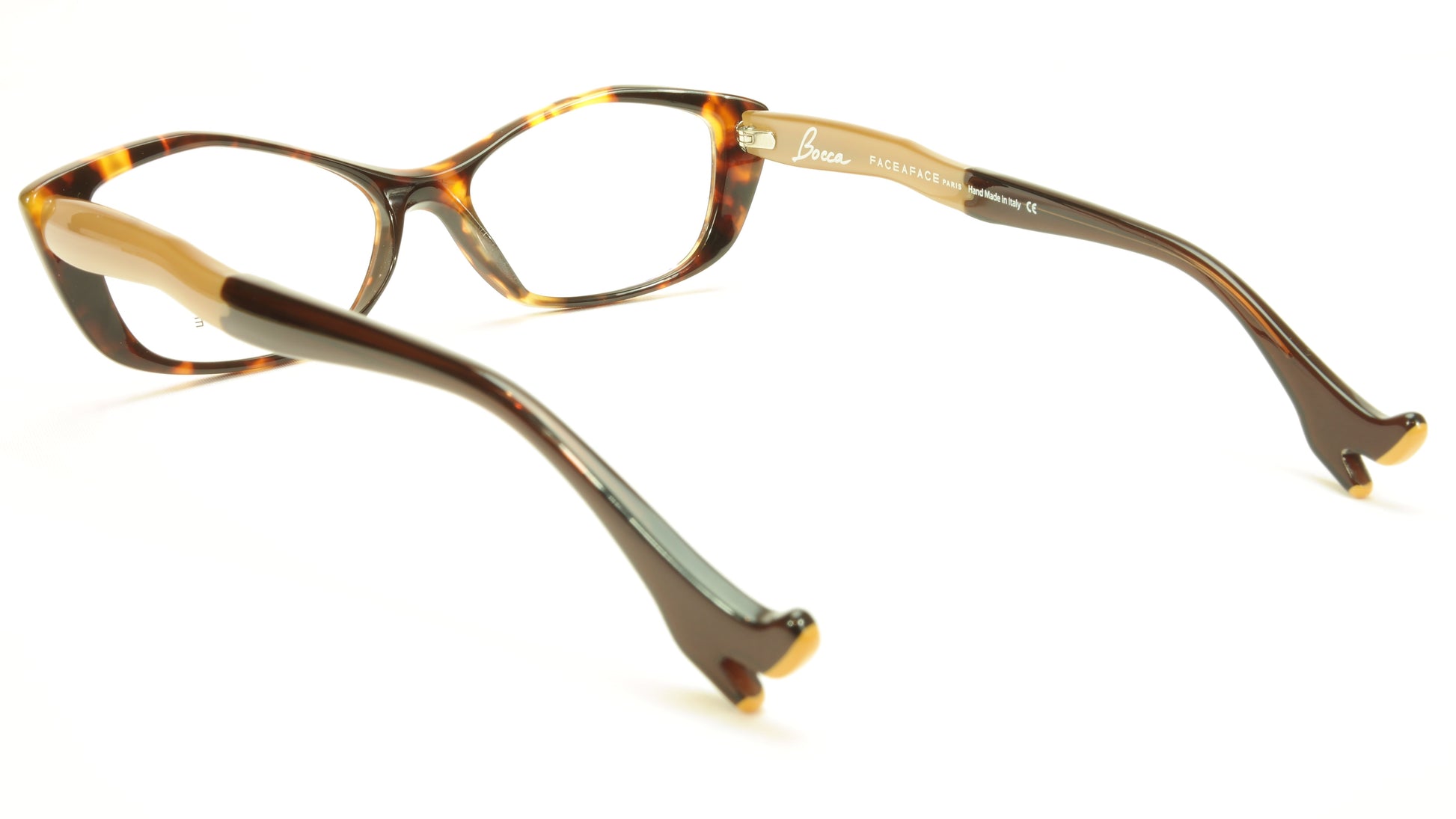 Face A Face Bocca Sexy 4 Col 476 Tortoise Beige Chestnut Eyeglasses - Frame Bay
