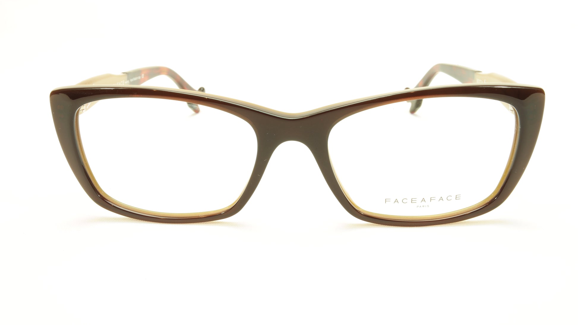 Face A Face Bocca Sexy 2 Col 080 Chestnut Beige Tortoise Eyeglasses - Frame Bay