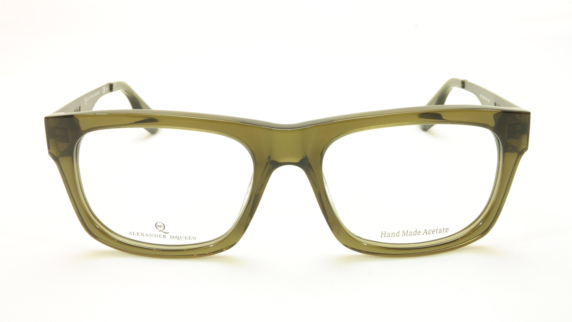 Alexander McQueen Eyeglasses Frame MCQ 0025 RL4 Acetate Metal Italy 53-18-140 - Frame Bay