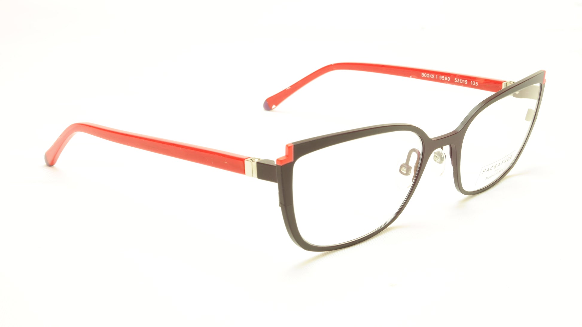 Face A Face Books 1 Col. 9560 Eyeglasses France Made 53-19-135 - Frame Bay