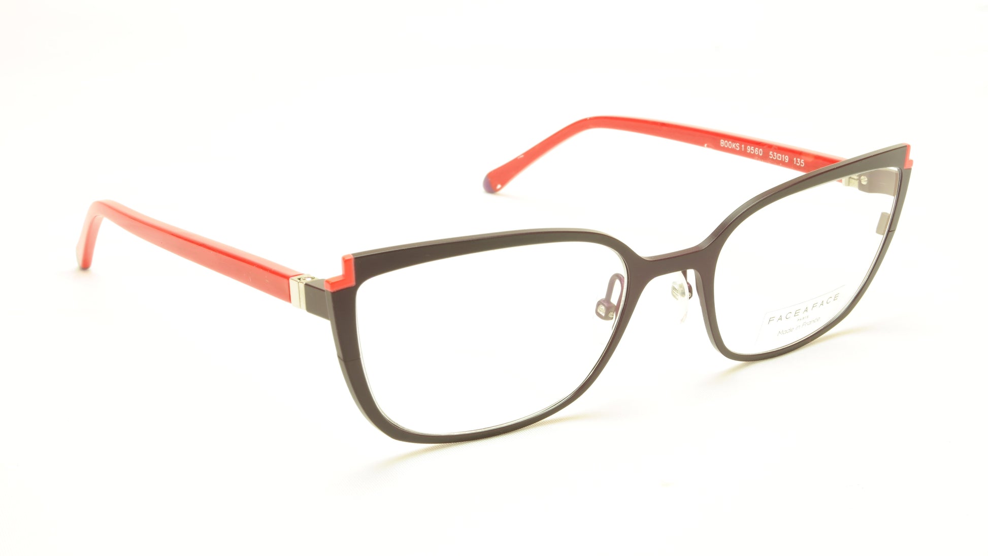 Face A Face Books 1 Col. 9560 Eyeglasses France Made 53-19-135 - Frame Bay