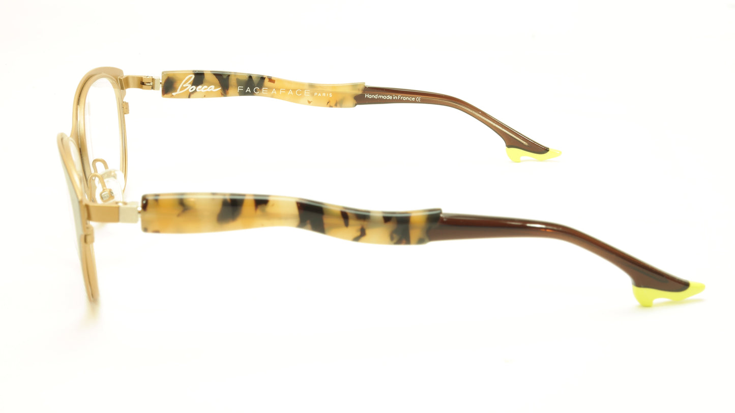 Face A Face Bocca City 3 Col. 9324 Eggplant Eyeglasses France Made 52-17-142 - Frame Bay