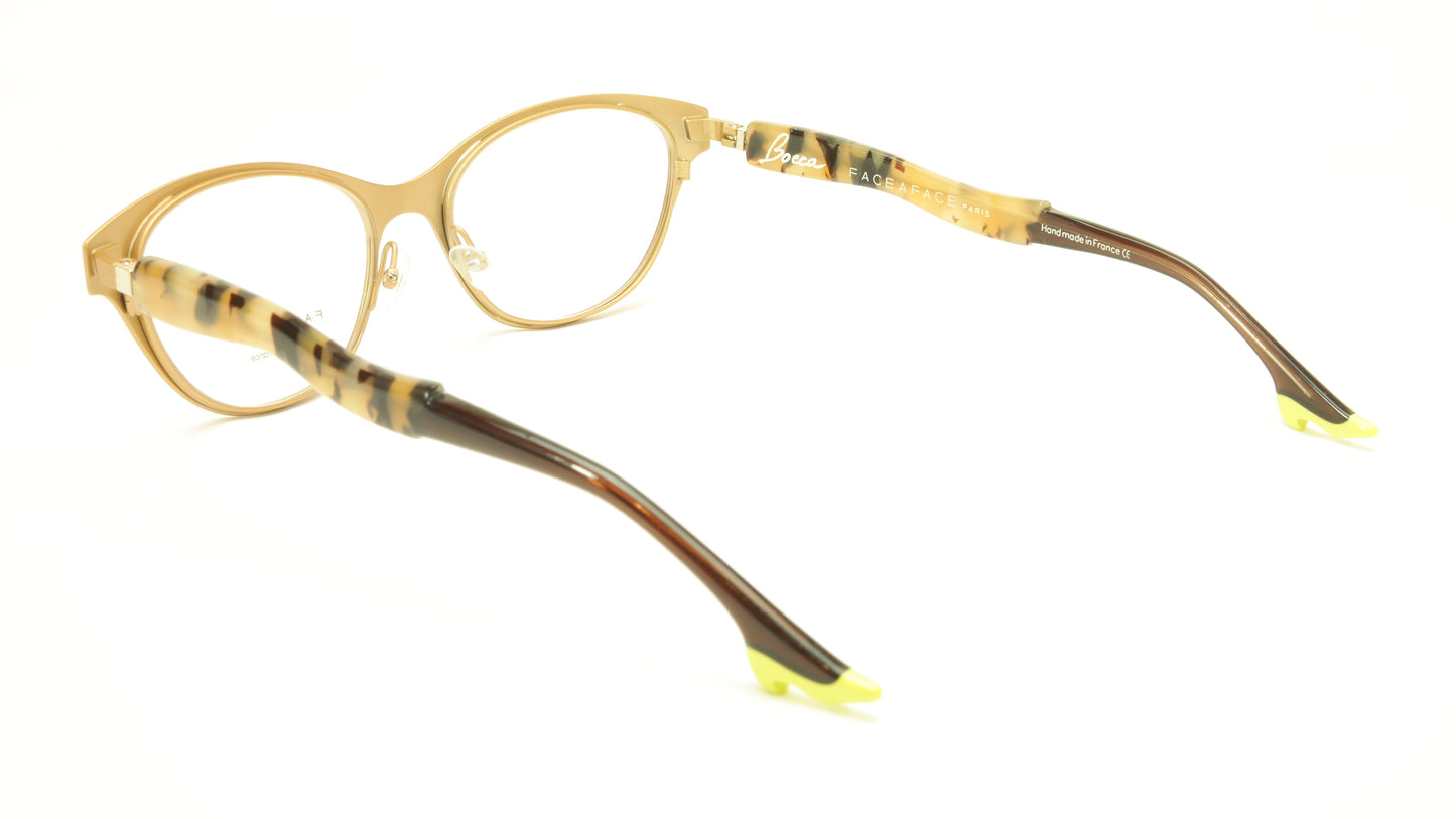 Face A Face Bocca City 3 Col. 9324 Eggplant Eyeglasses France Made 52-17-142 - Frame Bay