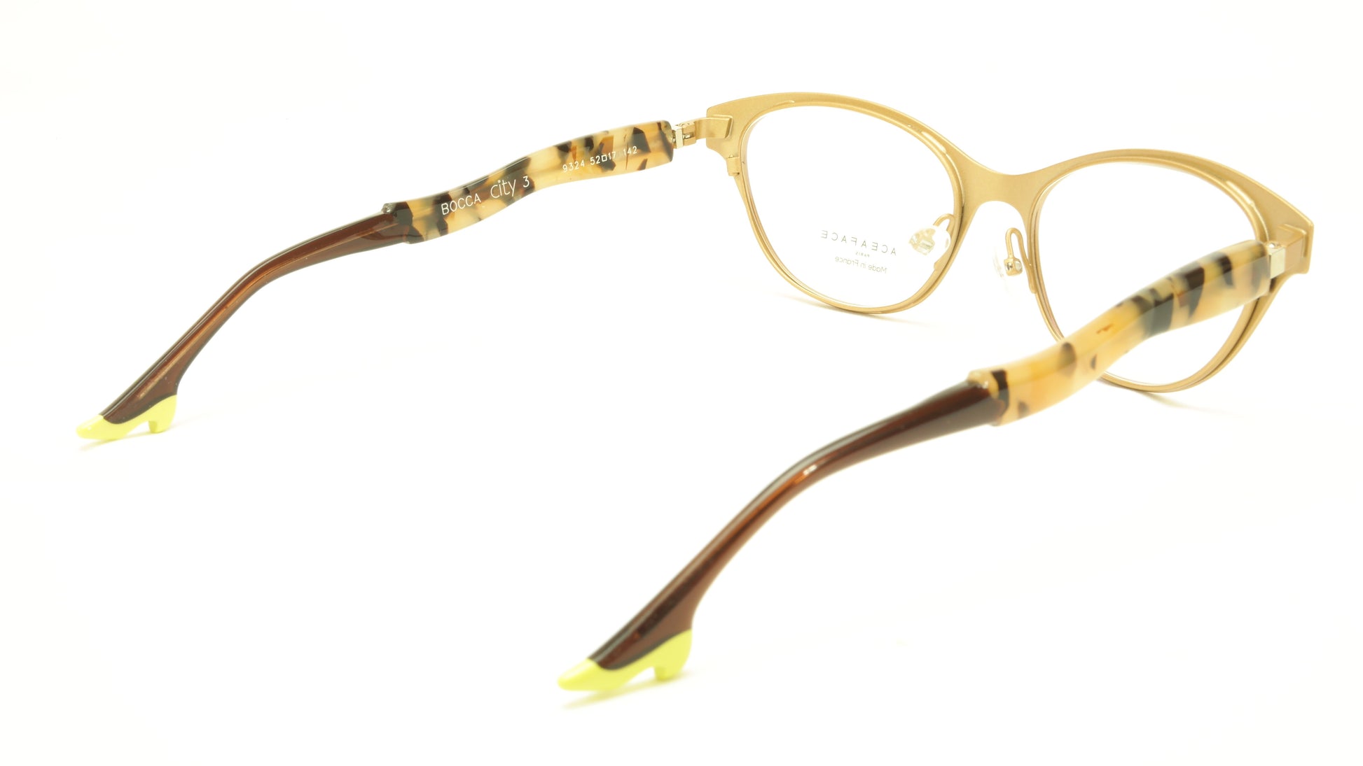 Face A Face Bocca City 3 Col. 9324 Eggplant Eyeglasses France Made 52-17-142 - Frame Bay