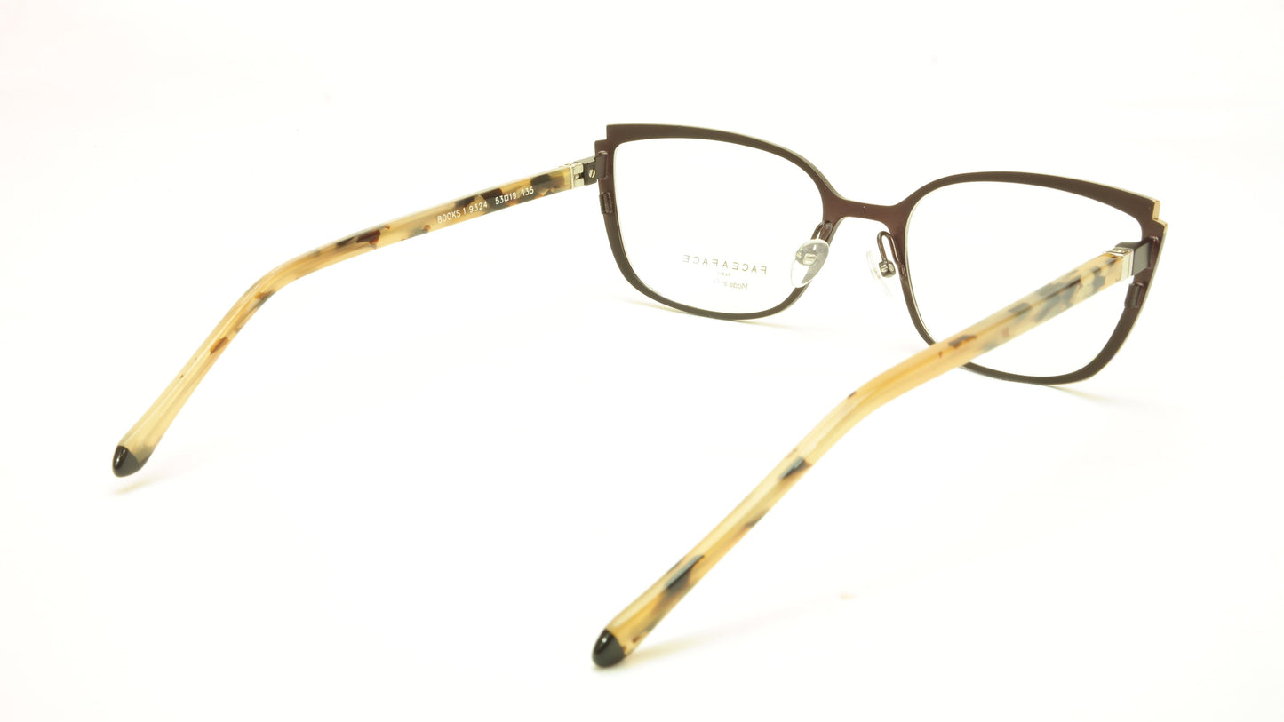 Face A Face Books 1 Col. 9324 Eyeglasses France Made 53-19-135 Authentic - Frame Bay