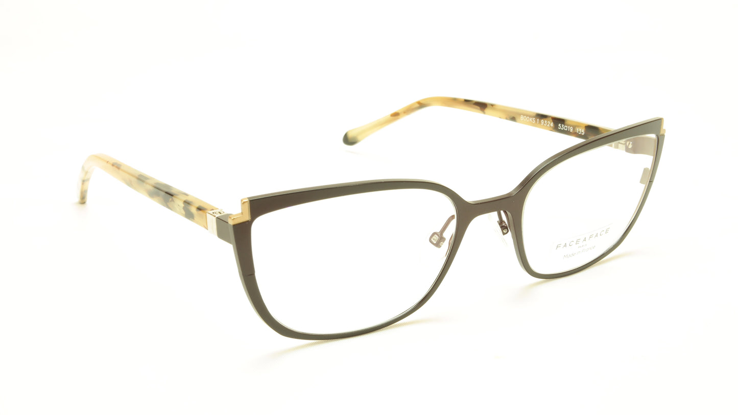 Face A Face Books 1 Col. 9324 Eyeglasses France Made 53-19-135 Authentic - Frame Bay
