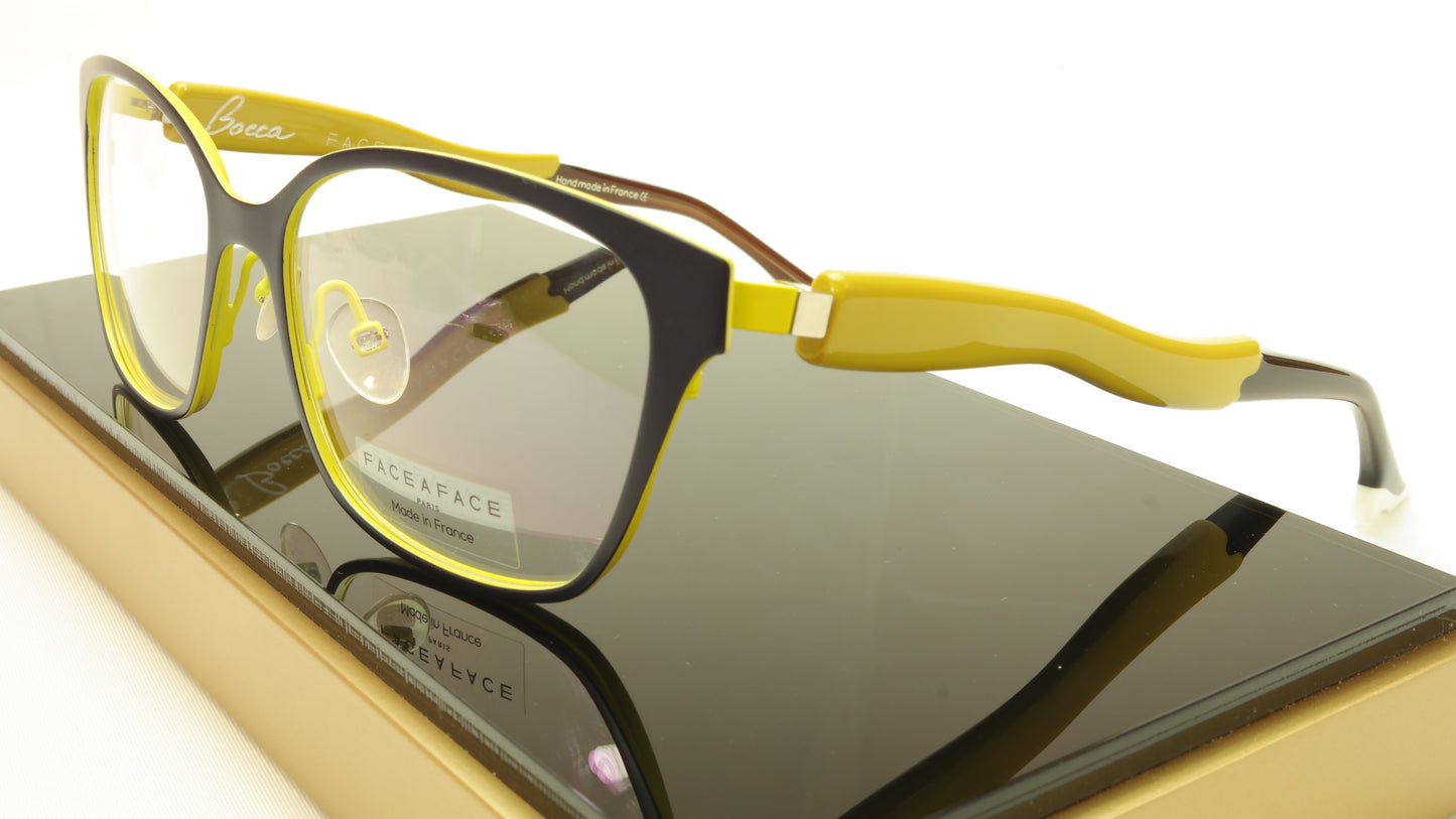 Face A Face Bocca City 4 Col. 9418 Eyeglasses Italy Made 54-16-142 - Frame Bay