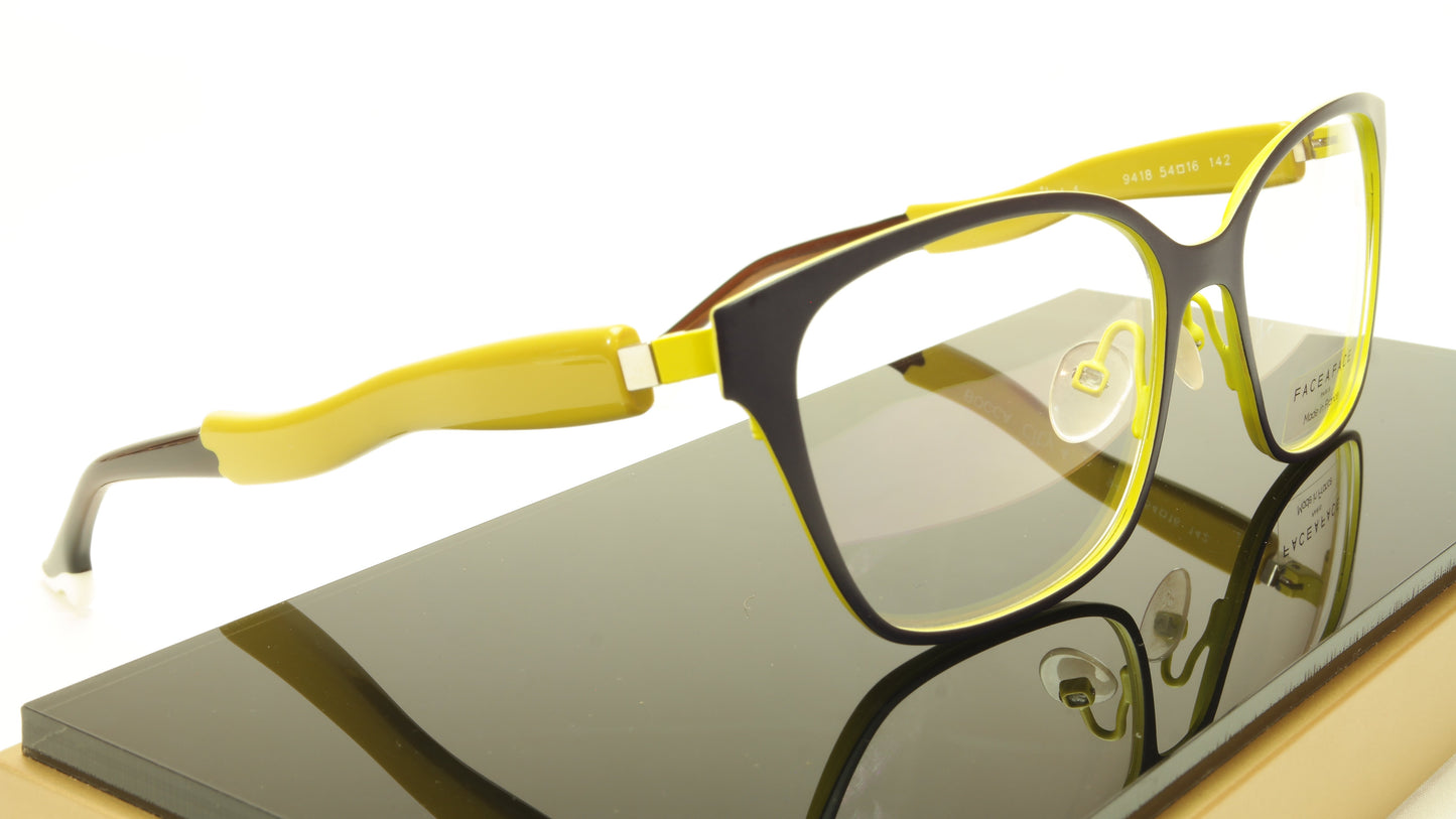 Face A Face Bocca City 4 Col. 9418 Eyeglasses Italy Made 54-16-142 - Frame Bay