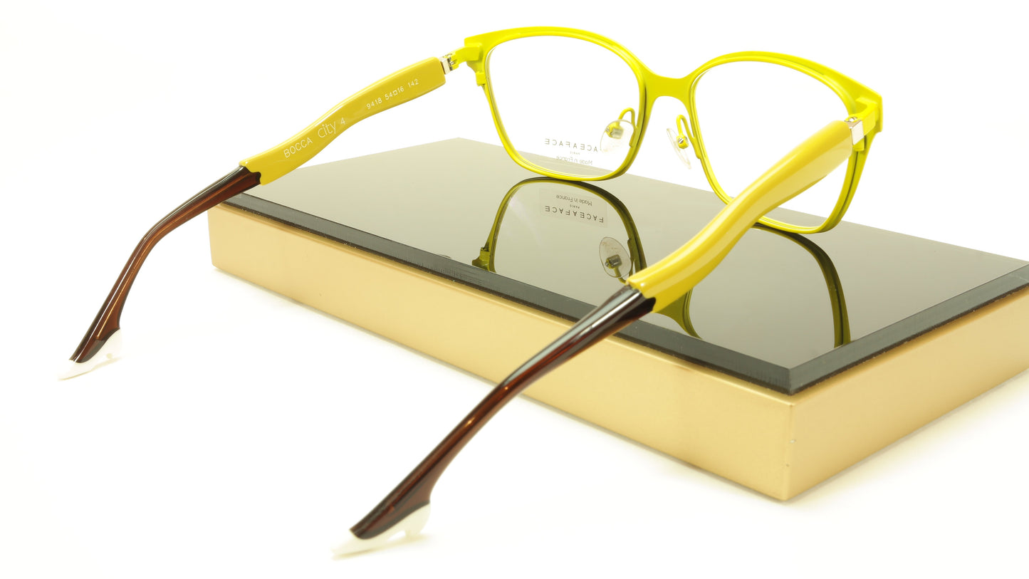 Face A Face Bocca City 4 Col. 9418 Eyeglasses Italy Made 54-16-142 - Frame Bay