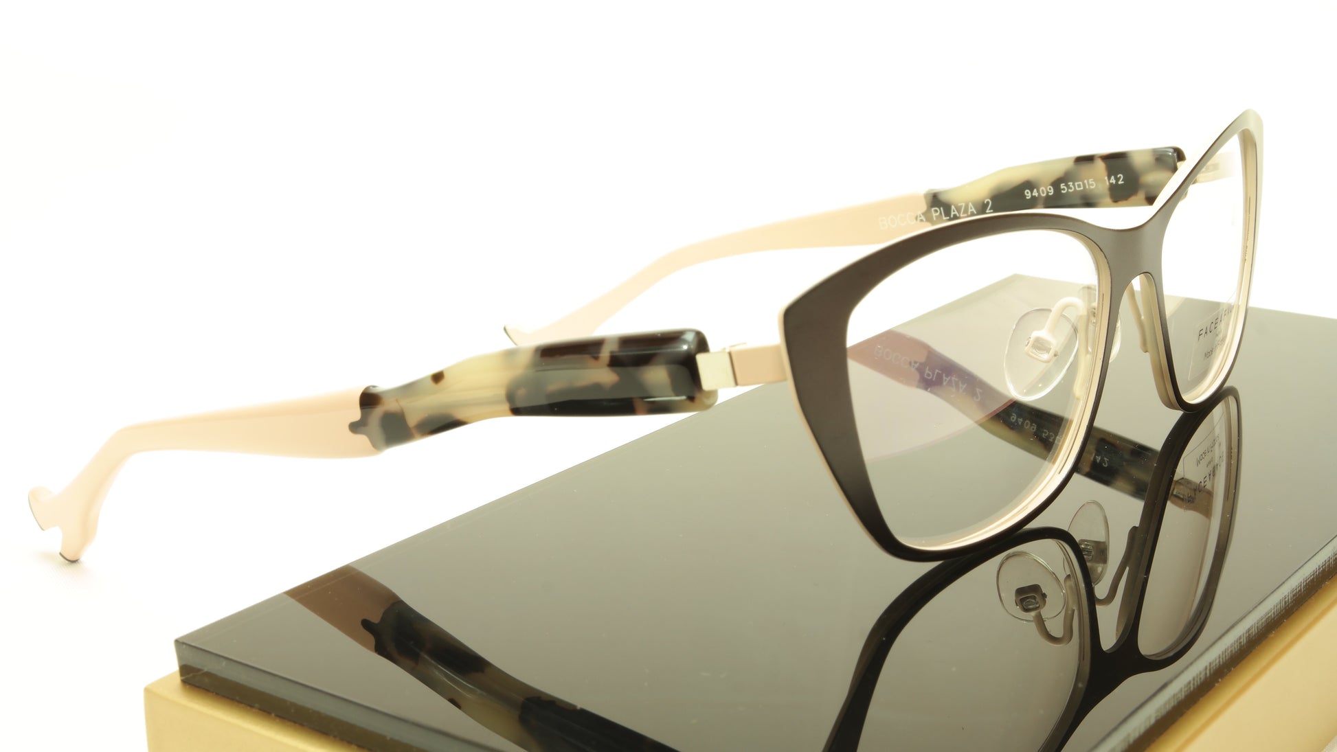 Face A Face Bocca Plaza 2 Col. 9409 Eyeglasses France Made 53-15-142 - Frame Bay