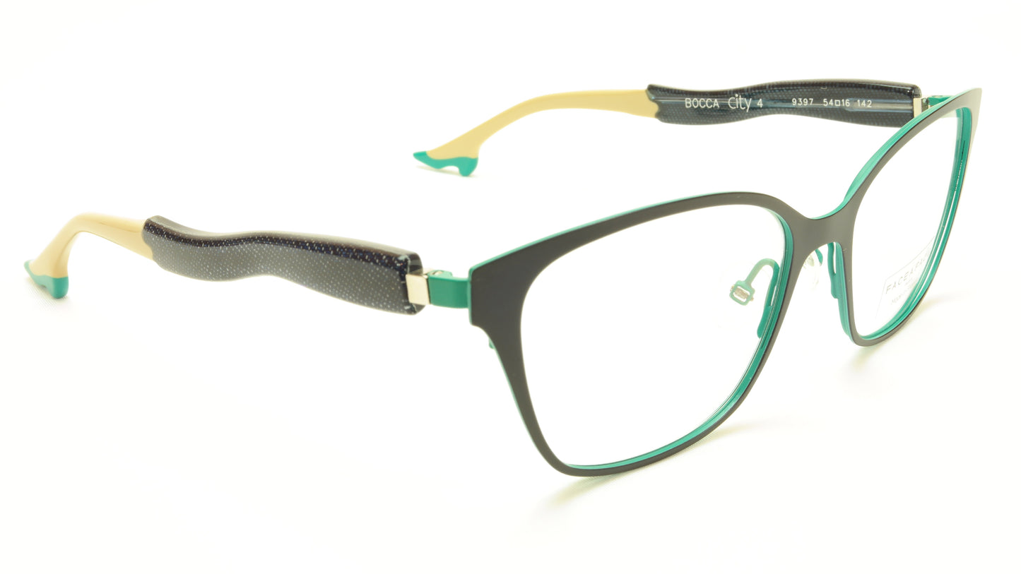 Face A Face Bocca City 4 Col. 9397 Eyeglasses France Made 54-16-142 Glasses - Frame Bay