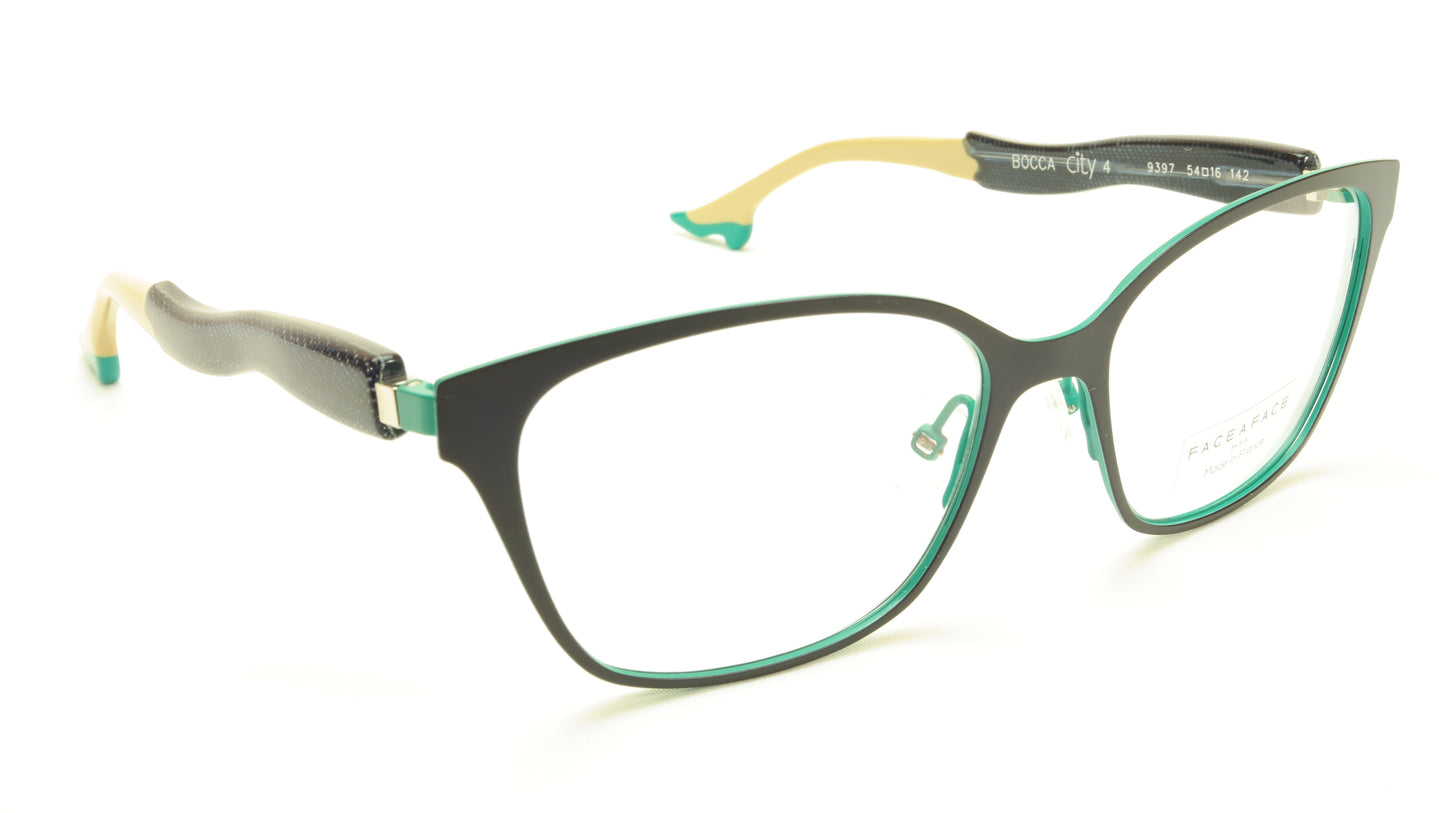 Face A Face Bocca City 4 Col. 9397 Eyeglasses France Made 54-16-142 Glasses - Frame Bay