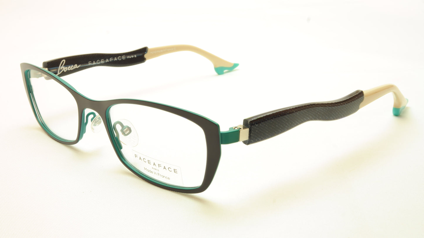 Face A Face Bocca City 2 Col. 9369 Eyeglasses France Made 49-18-140 Glasses - Frame Bay