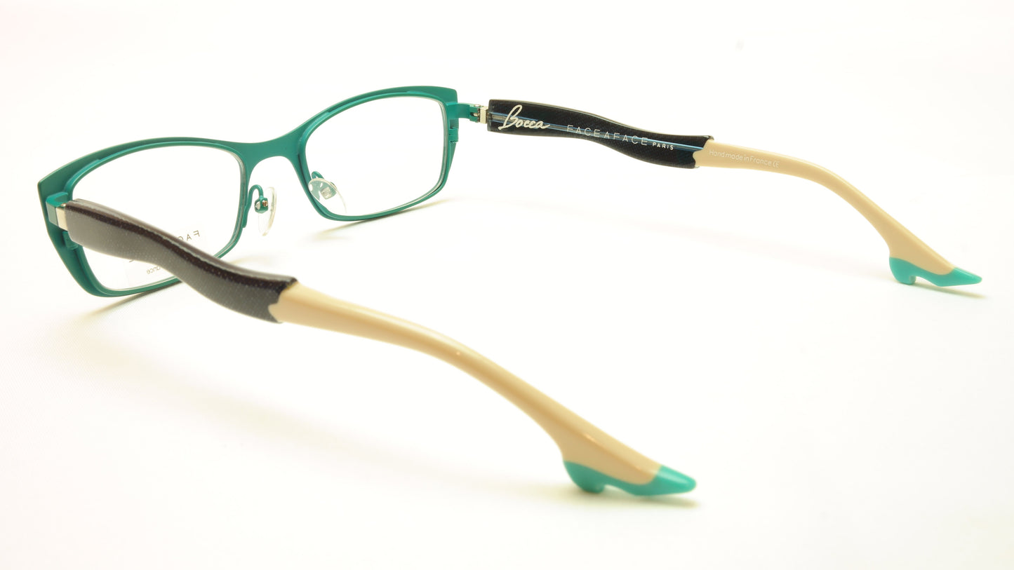 Face A Face Bocca City 2 Col. 9369 Eyeglasses France Made 49-18-140 Glasses - Frame Bay