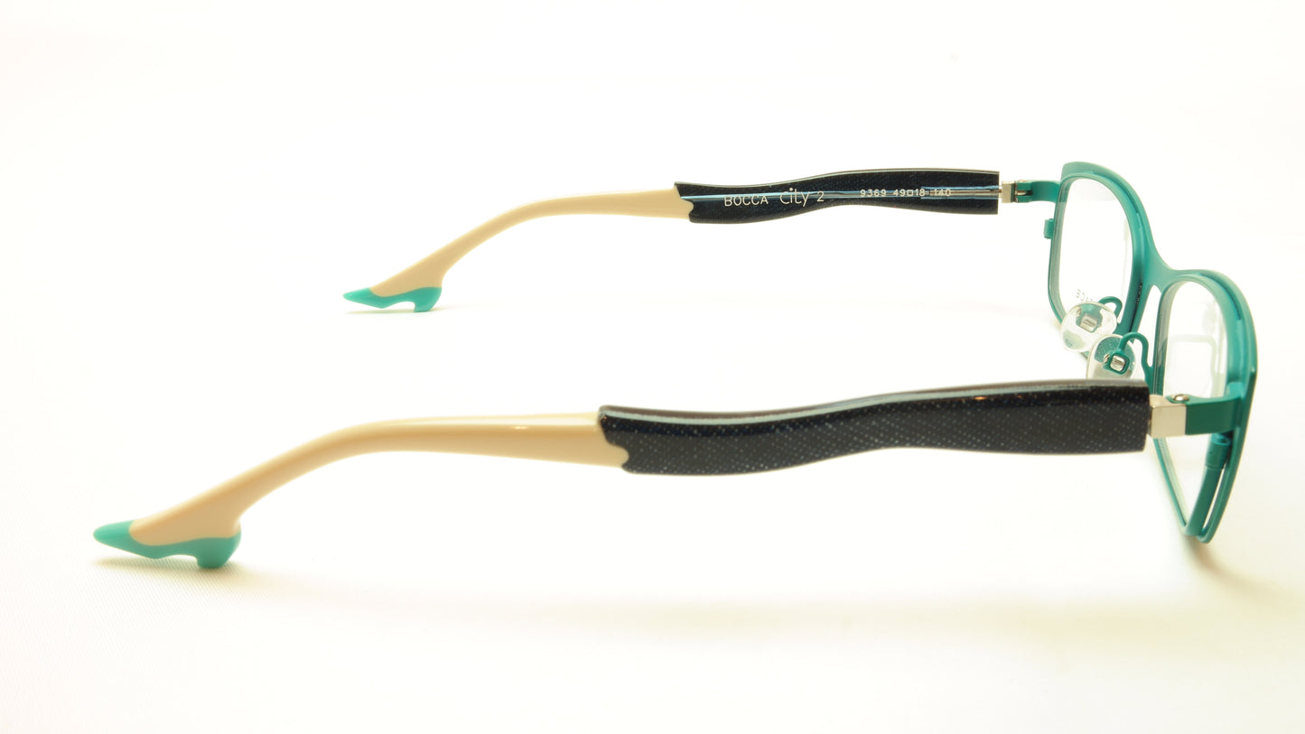Face A Face Bocca City 2 Col. 9369 Eyeglasses France Made 49-18-140 Glasses - Frame Bay