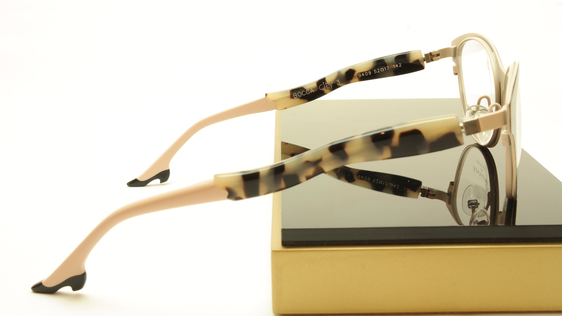 Face A Face Bocca City 3 Col. 9409 Eyeglasses France Made 52-17-142 Glasses - Frame Bay