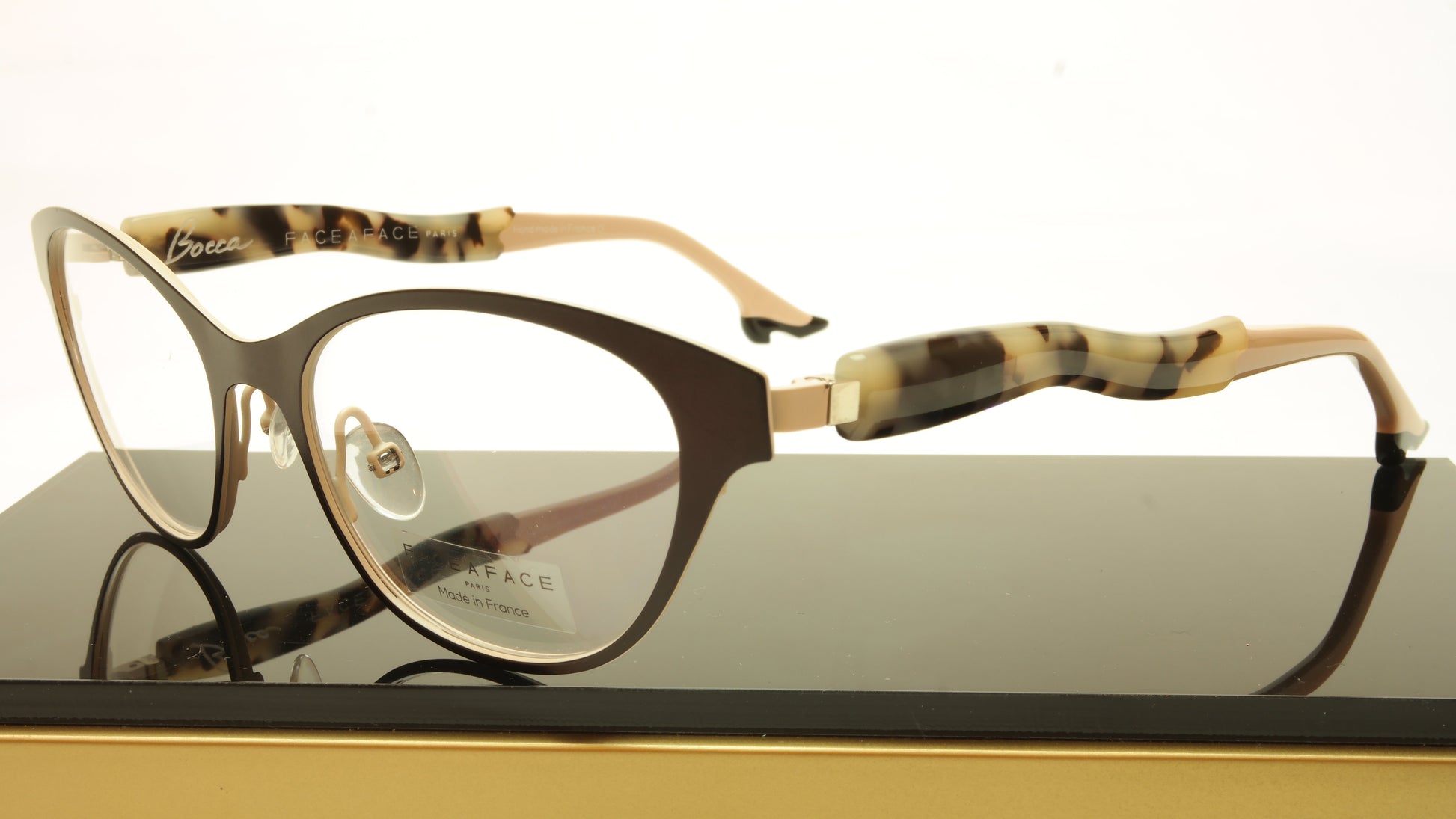 Face A Face Bocca City 3 Col. 9409 Eyeglasses France Made 52-17-142 Glasses - Frame Bay