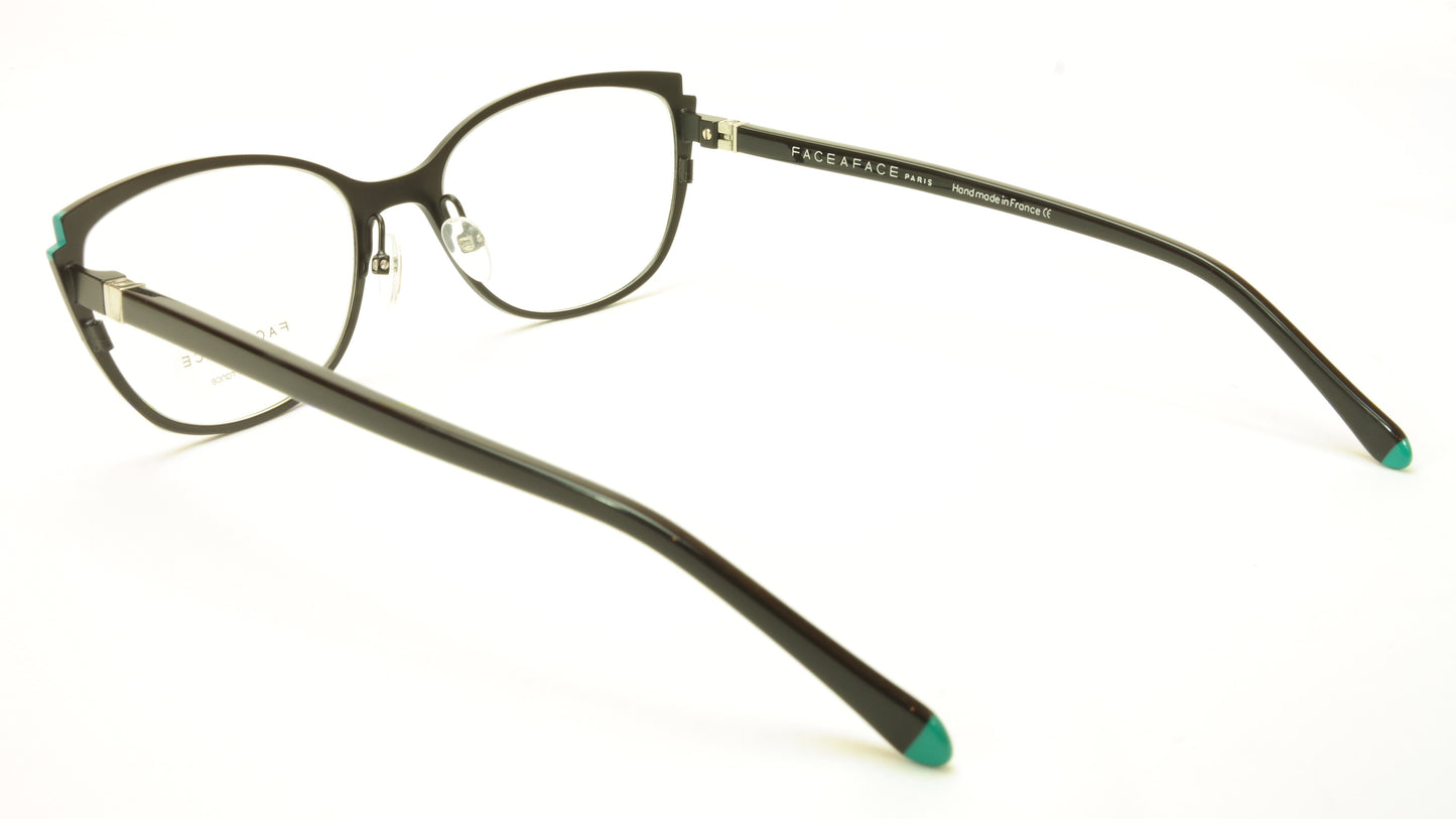 Face A Face Books 2 Col. 9657 Eyeglasses France Made 52-17-135 Glasses - Frame Bay