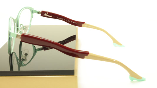 Face A Face Bocca City 3 Col. 9621 Eggplant Eyeglasses France Made 52-17-142 Glasses - Frame Bay