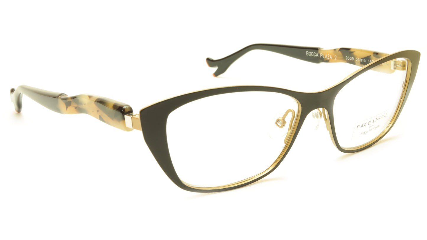Face A Face Bocca Plaza 2 Col. 9339 Eyeglasses France Made 53-15-142 - Frame Bay