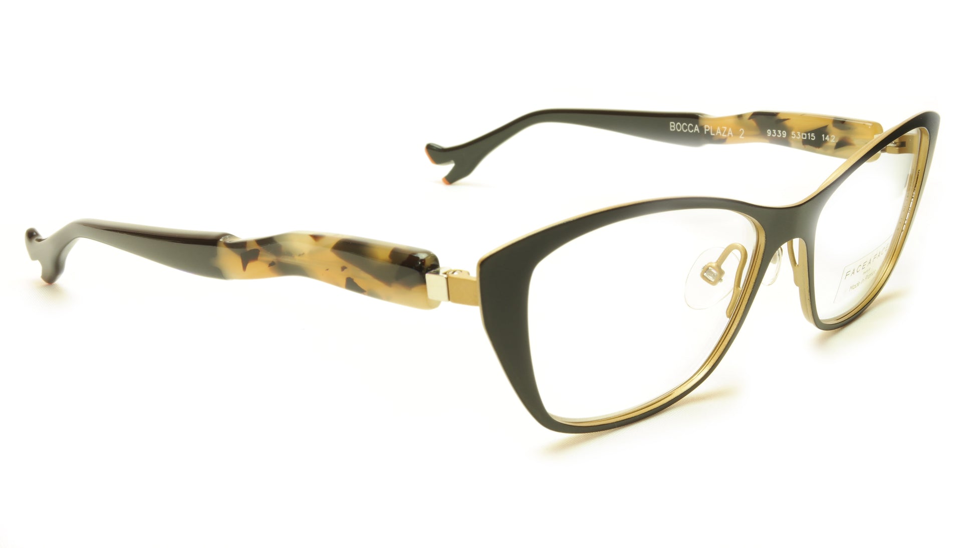 Face A Face Bocca Plaza 2 Col. 9339 Eyeglasses France Made 53-15-142 - Frame Bay