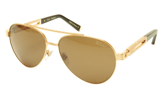 ZILLI Sunglasses Titanium Hand Made Acetate Polarized France ZI 65007 C01