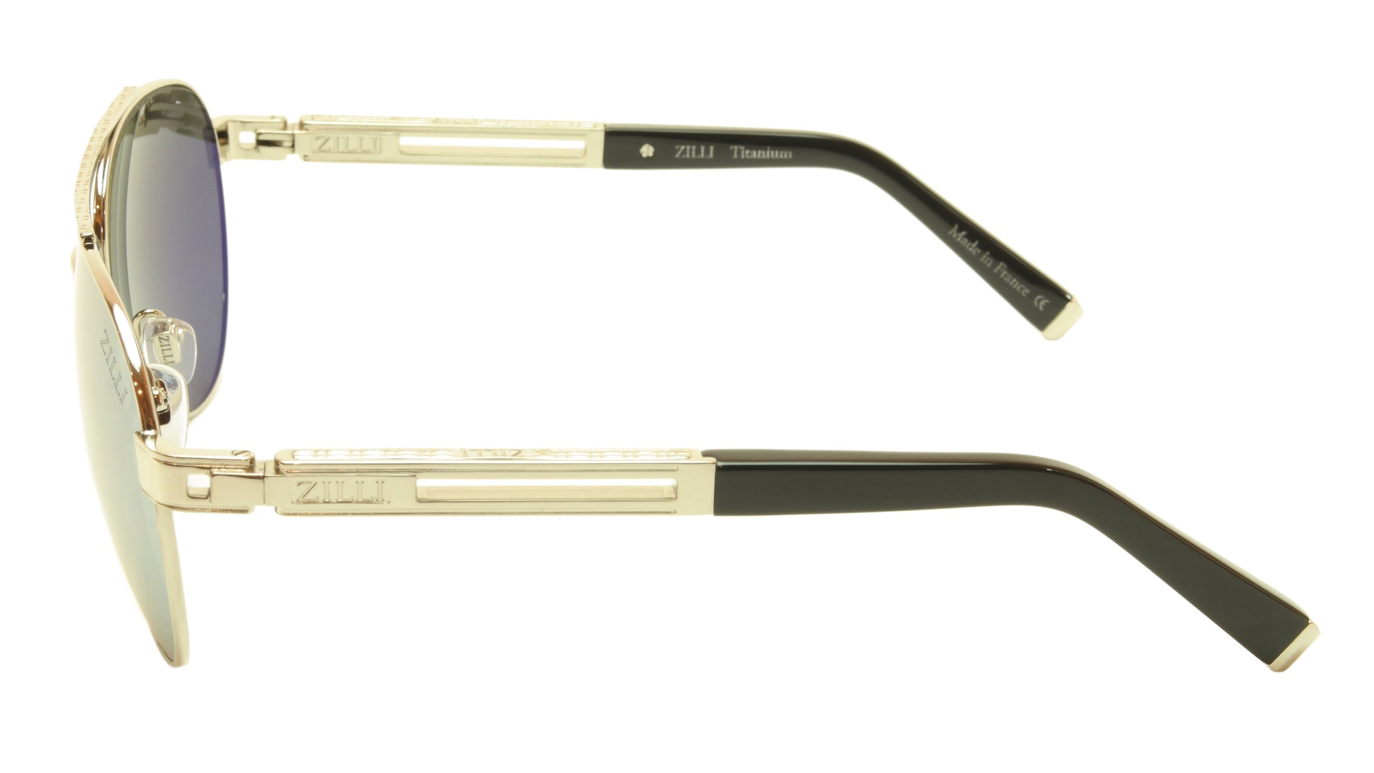 ZILLI Sunglasses Titanium Hand Made Acetate Polarized France ZI 65007 C02 - Frame Bay