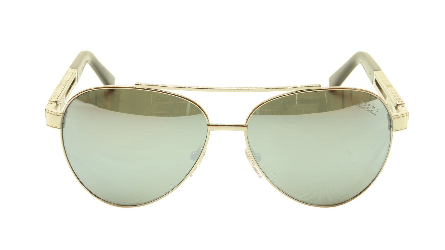 ZILLI Sunglasses Titanium Hand Made Acetate Polarized France ZI 65007 C02 - Frame Bay