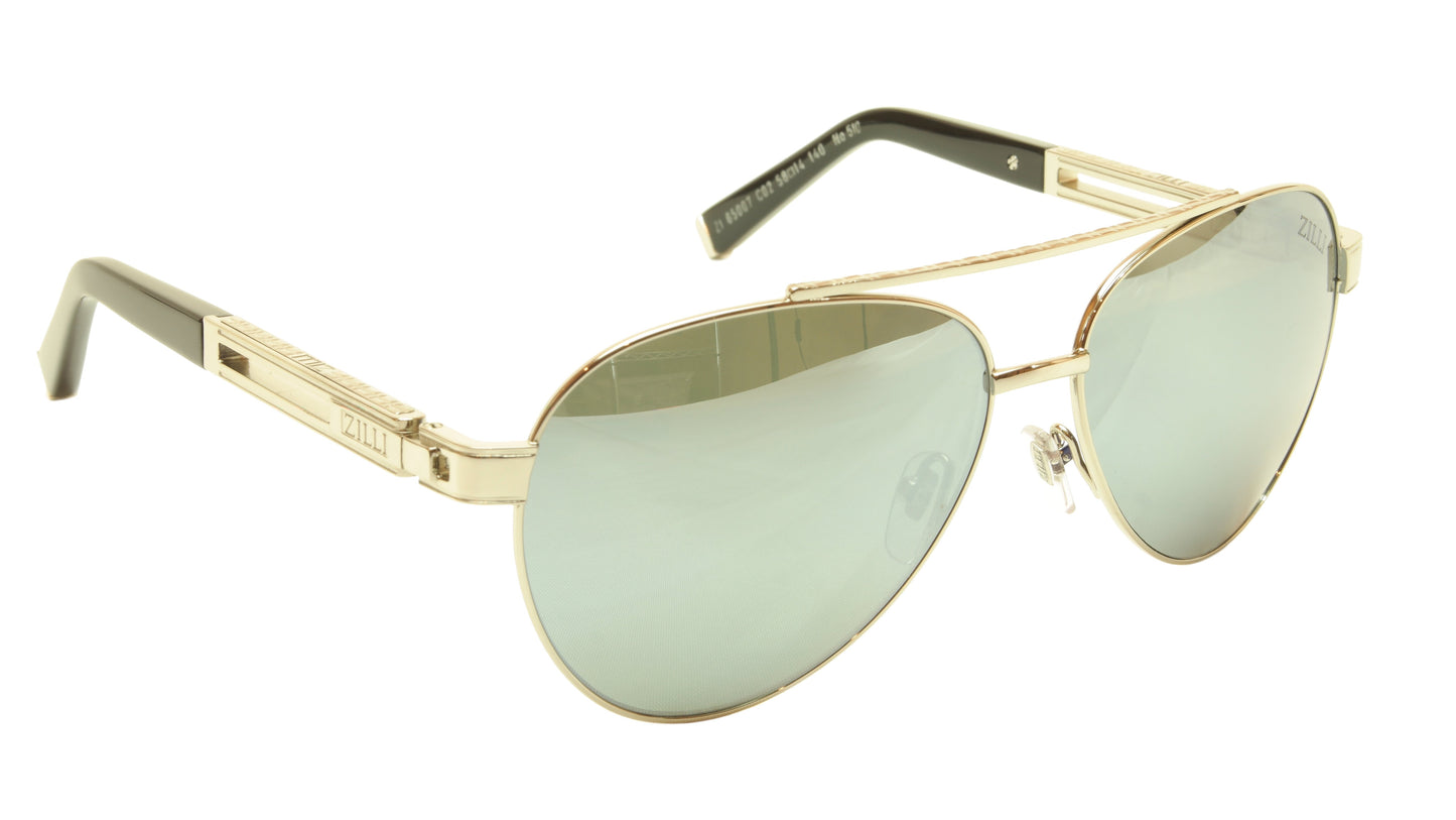 ZILLI Sunglasses Titanium Hand Made Acetate Polarized France ZI 65007 C02 - Frame Bay