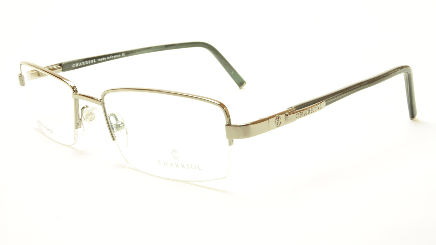 Charriol Eyeglasses Frame PC7392 Gunmetal Metal France Made 55-20-140 - Frame Bay